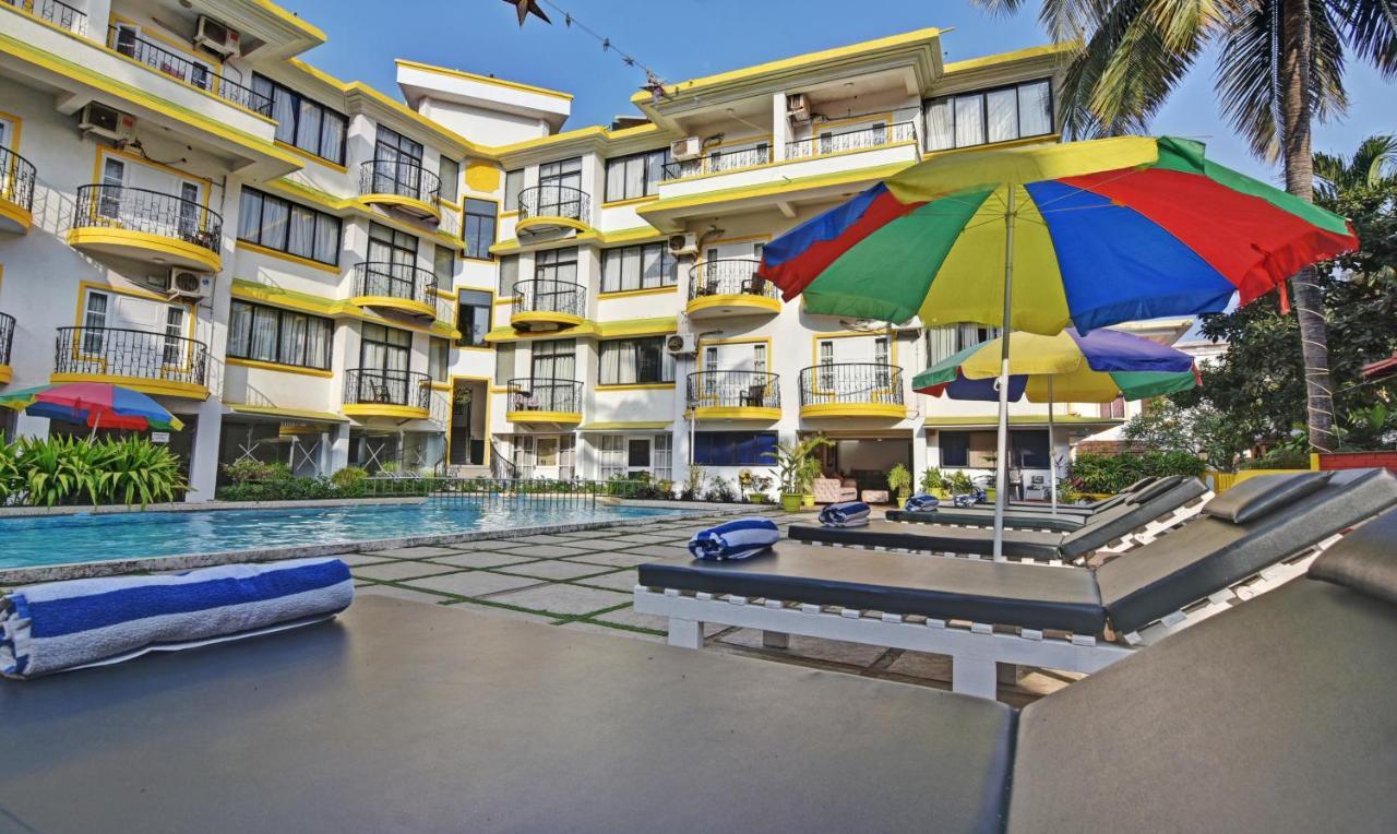 Santa Monica Resort - Calangute Bagian luar foto